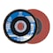 Pferd 4-1/2" x 7/8" A.H. POLIFAN Flap Disc - A-COOL SG INOX+ALU, Aluminum oxide, 60 Grit, Conical 62232 - alternate 1